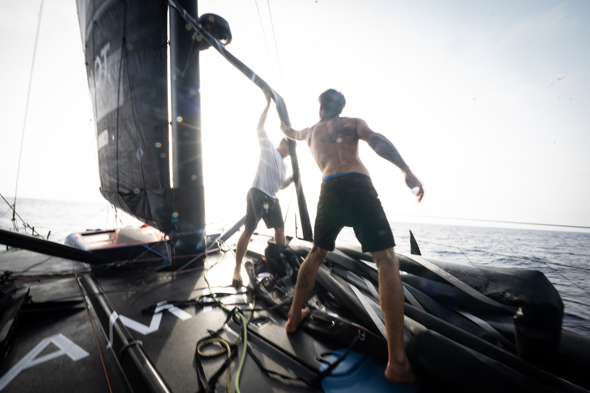 the-ocean-race-europe-leg-3-the-pace-continues-unabated-for-team-amaala